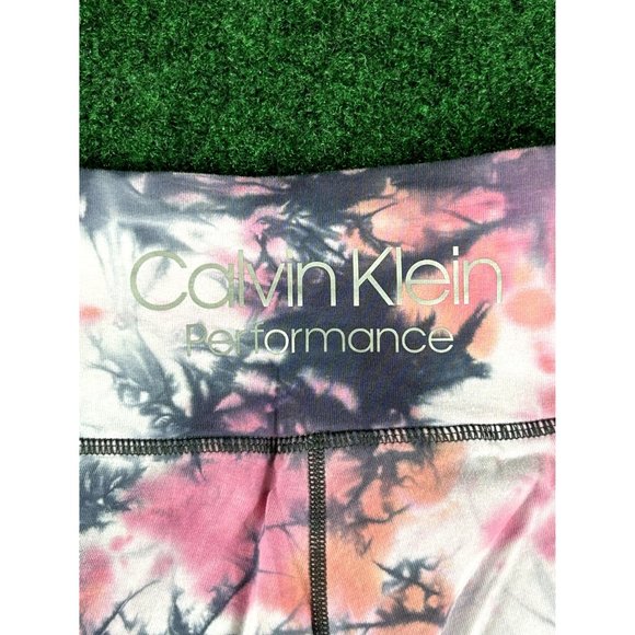 Calvin Klein Performance Tie Dye Athletic Stretch‎ Shorts Womens Size Small - Picture 4 of 11